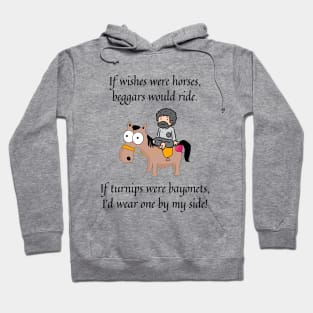 If wishes were horses nursery rhyme Hoodie